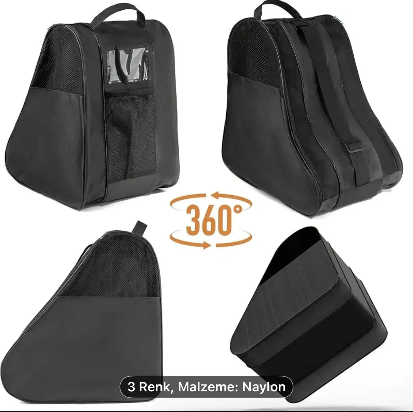 Binici Bot Çantası Siyah Renk